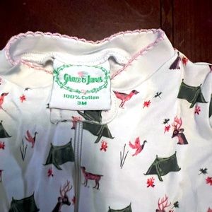 Grace & James footless sleepwear